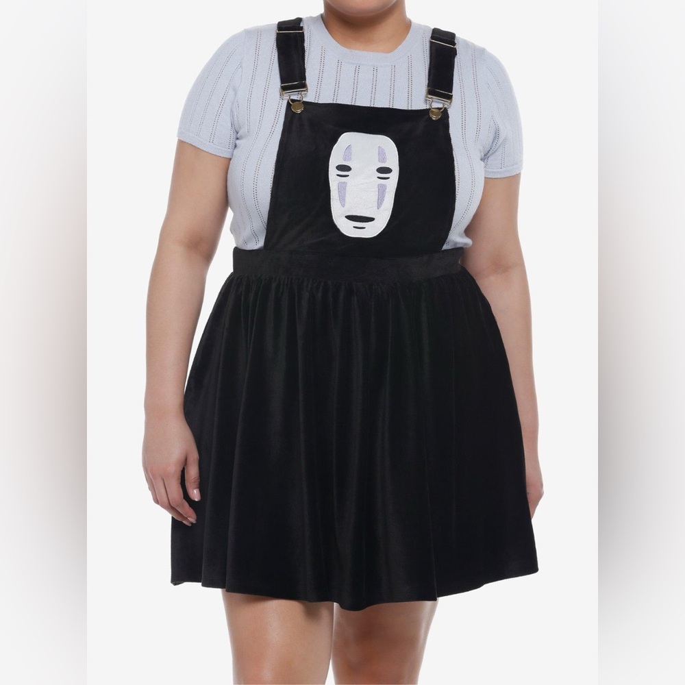 Studio Ghibli Spirited Away No-Face velvet skirtall